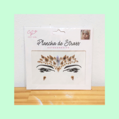 Plancha strass rostro City Girl (mod. 1)