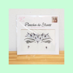 Plancha strass rostro City Girl (mod. 1) - tienda online