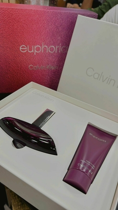 Kit Calvin Klein Euphoria - Perfume Feminino EDP + Loção Corporal 100ml - comprar online