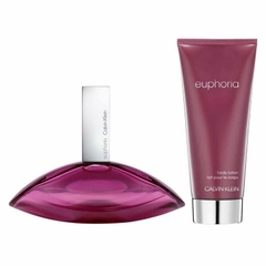 Kit Calvin Klein Euphoria - Perfume Feminino EDP + Loção Corporal 100ml - Flora Of Sea