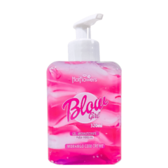 Blow Girl Gel Beijavel Virilha Morango com Creme - Hot Flowers 320ml