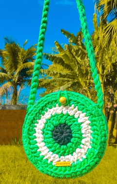 Bolsa Mykonos Verde Água