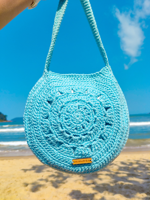 Bolsa Square Olho Grego - Comprar em Flora Of Sea