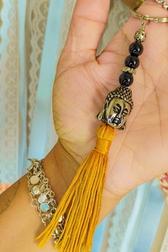 Chaveiro Buda Tassel Dourado - comprar online