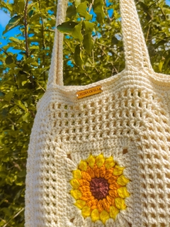 Bolsa de Ombro Sunflower - Flora Of Sea