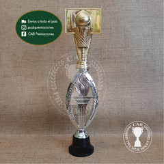 Trofeo plástico basket tablero básquet - Ovalado BN - - comprar online