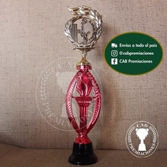 Trofeo plástico fútbol arquero - Ovalado BN - - tienda online