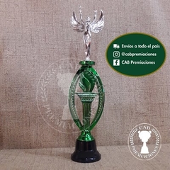 Trofeo plástico triunfo alado standard plateado - Ovalado BN - - comprar online