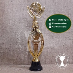 Trofeo plástico águila mundo standard - Ovalado BN - en internet