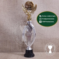 Trofeo plástico águila mundo standard - Ovalado BN - - tienda online