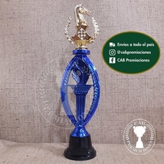 Trofeo plástico ajedrez - Ovalado BN - - comprar online