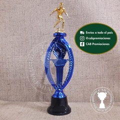 Trofeo plástico fútbol pequeño - Ovalado BN - - tienda online