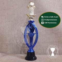 Trofeo plástico basket aro pelota - Ovalado BN - - comprar online