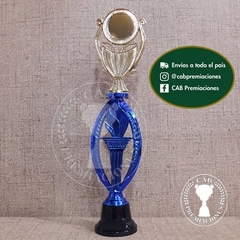 Trofeo plástico copa p/ centro standard - Ovalado BN - - tienda online