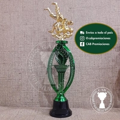 Trofeo plástico judo 3D artes marciales - Ovalado BN - - comprar online