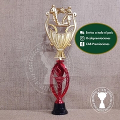 Trofeo plástico taekwondo alta artes marciales - Ovalado BN - - comprar online