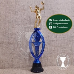 Imagen de Trofeo plástico voley alto - Ovalado BN -