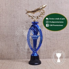 Trofeo plástico pesca laurel - Ovalado - - comprar online