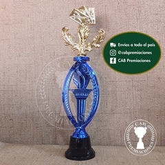 Trofeo plástico truco - Ovalado BN - - comprar online