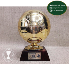 Balón de oro metálico