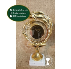 Trofeo souvenir laurel p/centro - BB