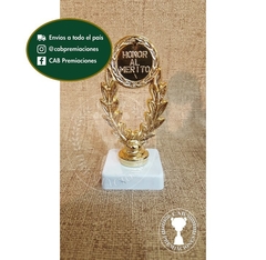 Trofeo souvenir honor al mérito laurel standard - BB