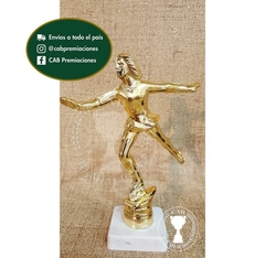 Trofeo souvenir patín artístico patinadora - BB