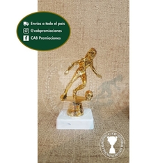 Trofeo souvenir fútbol femenino pequeño - BB