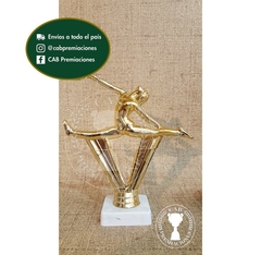 Trofeo souvenir gimnasia artística gimnasta aro - BB