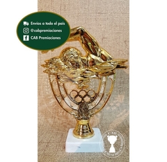 Trofeo souvenir natación nadador - BB