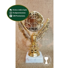 Trofeo souvenir águila mundo standard - BB