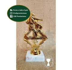 Trofeo souvenir taekwondo 2D artes marciales - BB