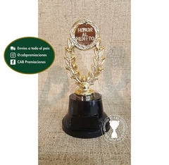 Trofeo Souvenir honor al mérito laurel standard en BN