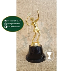 Trofeo souvenir tenis femenino - tennis - BN