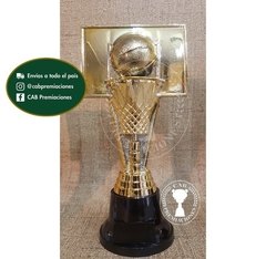 Trofeo Souvenir basket tablero básquet en BN