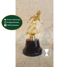 Trofeo Souvenir fútbol femenino pequeño en BN