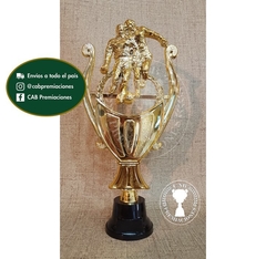 Trofeo Souvenir fútbol alto en BN