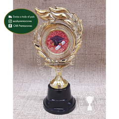 Trofeo souvenir Egresados Graduados en BN - comprar online