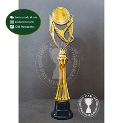 Trofeo Souvenir copa olimpica p/centro standard c/col alta en BN