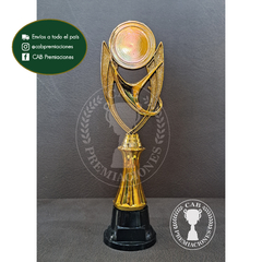 Trofeo Souvenir copa olimpica p/centro standard c/col baja en BN