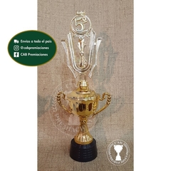 Copa plástica Fac con figura 5° puesto standard BE