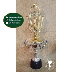 Copa plástica Fac con figura 1° puesto standard BE - comprar online