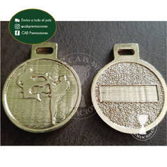 Medalla metálica taekwondo 3,5 cm diámetro standard - artes marciales - en internet