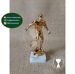 Trofeo souvenir fútbol jugador - BB