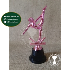 Trofeo Souvenir gimnasia artística - danza fucsia en BN