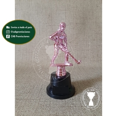 Trofeo Souvenir hockey femenino fucsia en BN