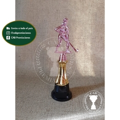 Trofeo Souvenir hockey femenino fucsia c/col baja en BN