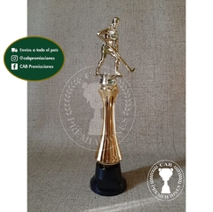 Trofeo Souvenir hockey femenino c/col alta en BN