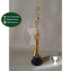 Trofeo Souvenir basket femenino cestobol c/col baja en BN