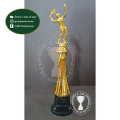 Trofeo Souvenir padel paddle femenino c/col alta en BN